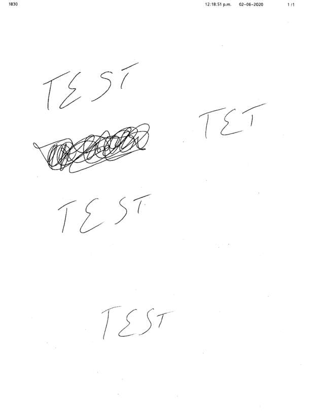 Fax page