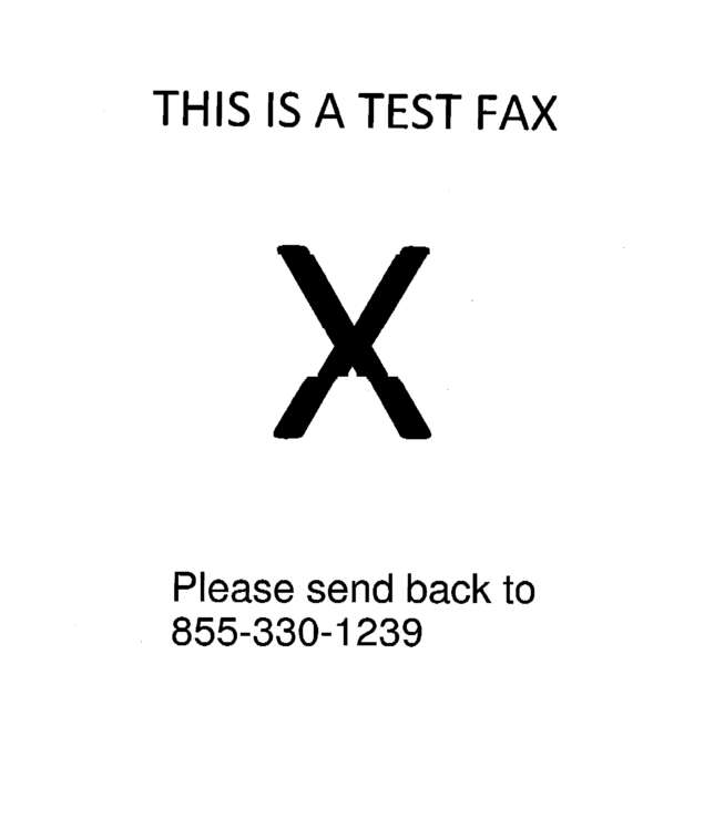 fax page