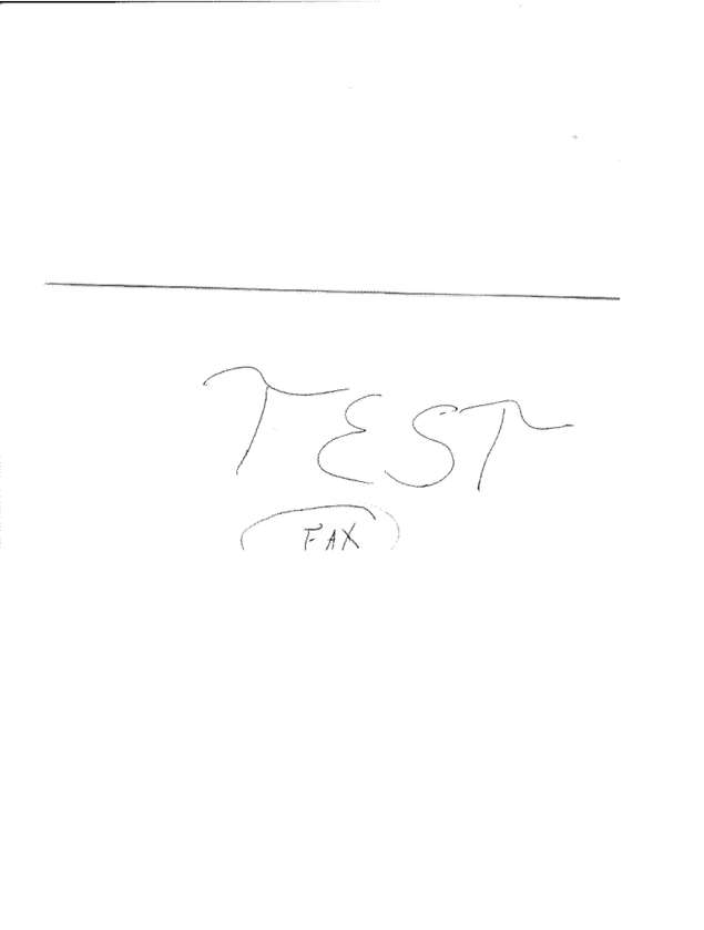 Fax page