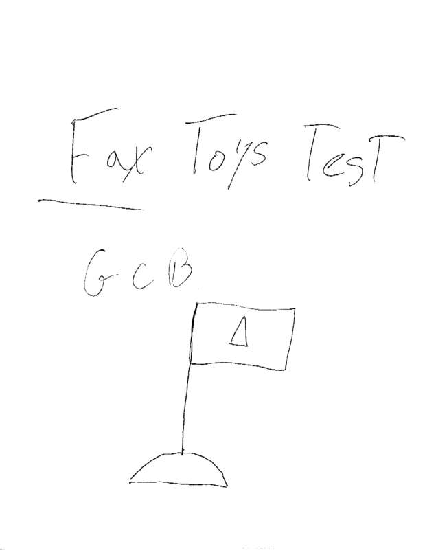 Fax page