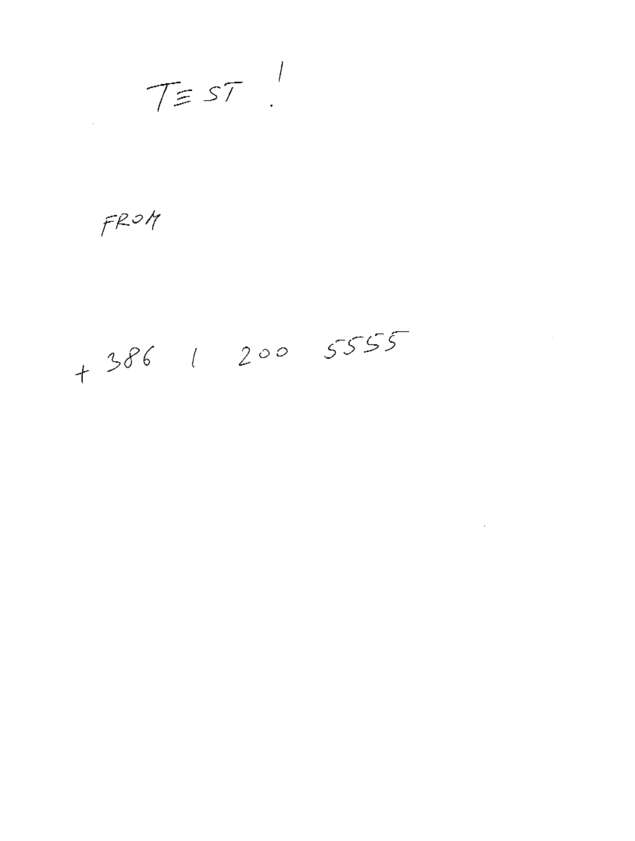fax page