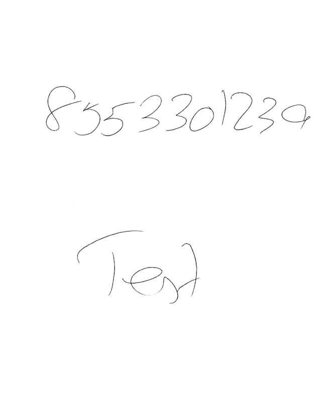 Fax page