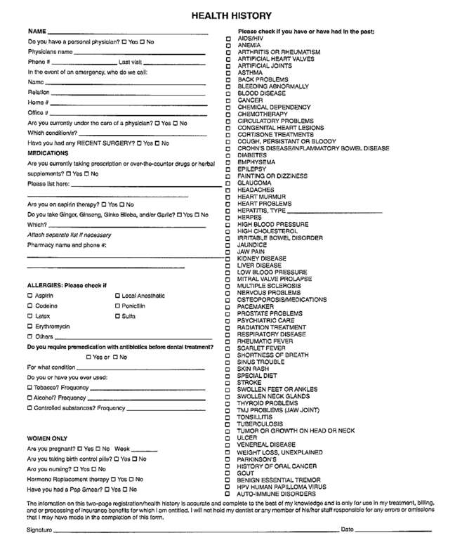 Fax page