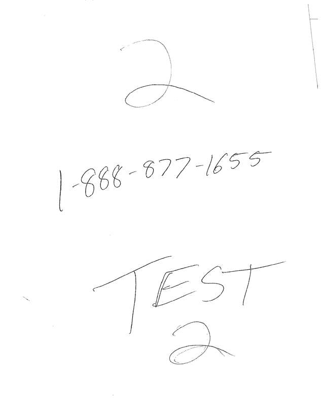 Fax page