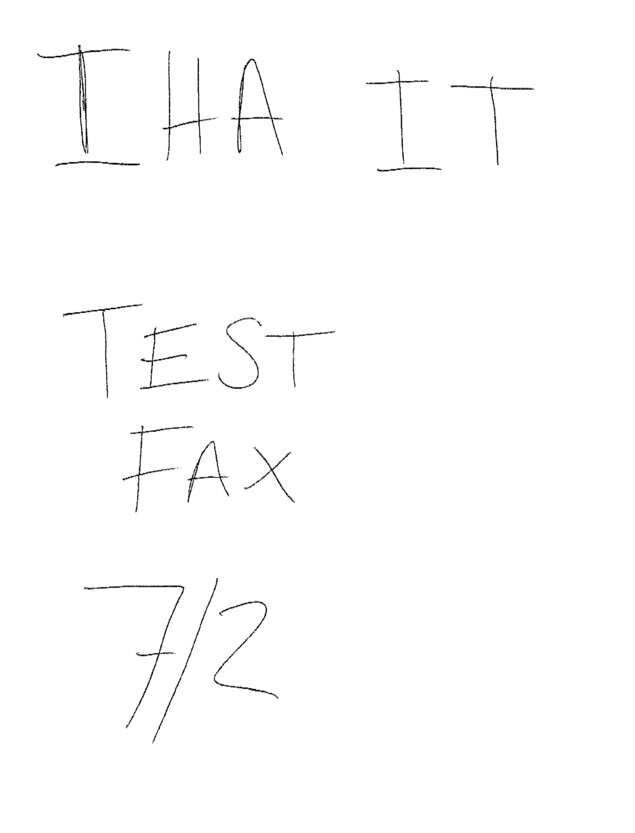 fax page