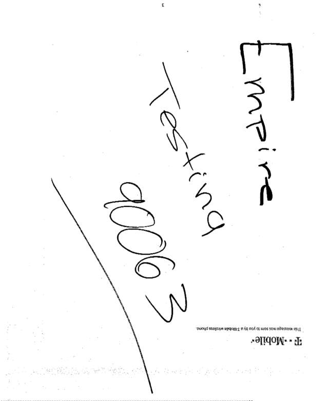 Fax page