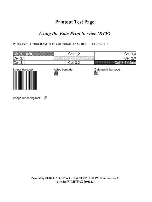 fax page