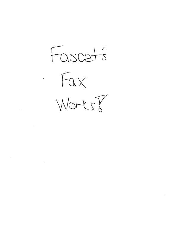 Fax page