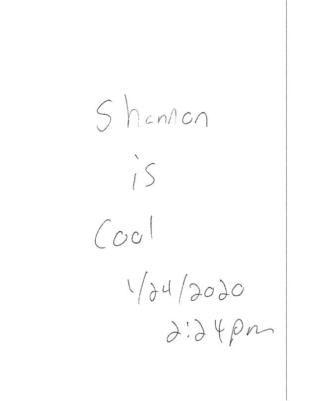 Fax page