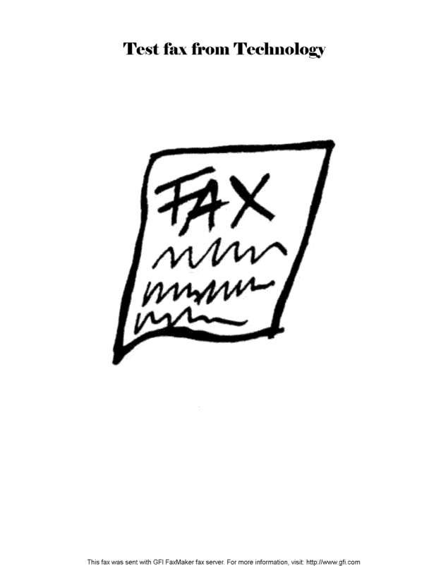 fax page