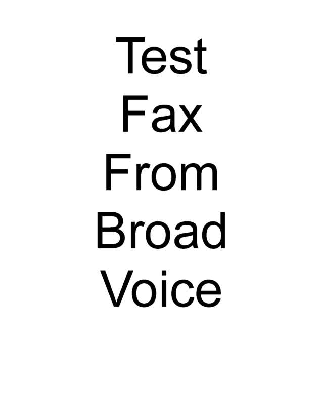 fax page