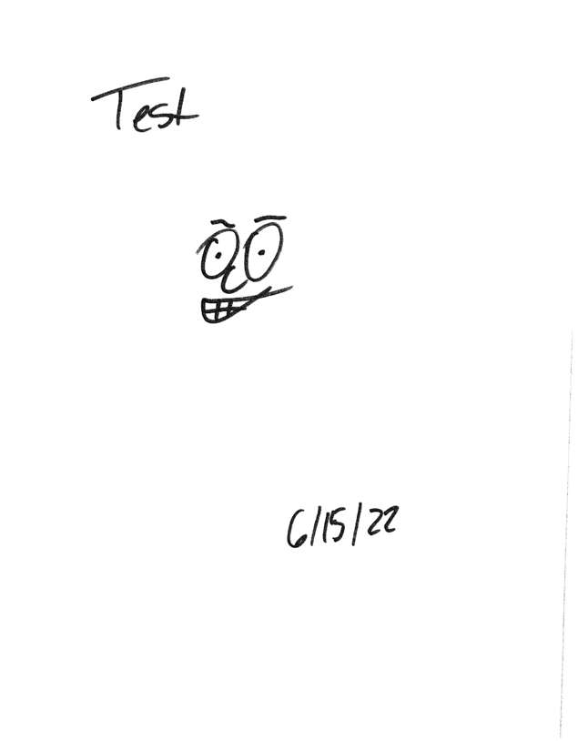 Fax page