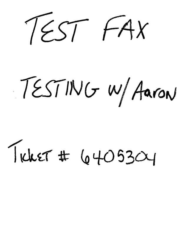 fax page