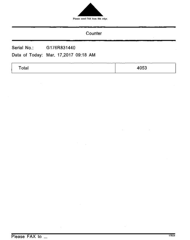 Fax page