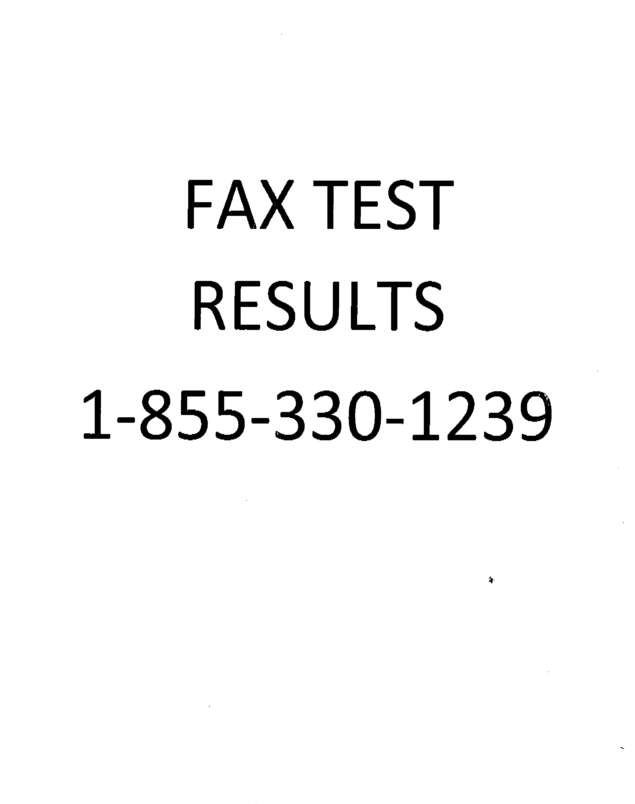 fax page