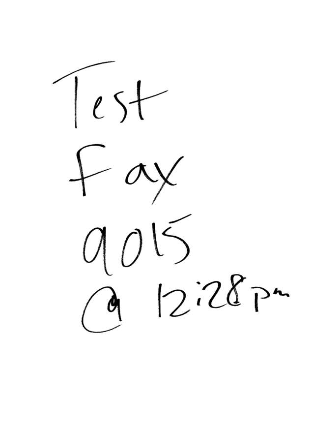 fax page
