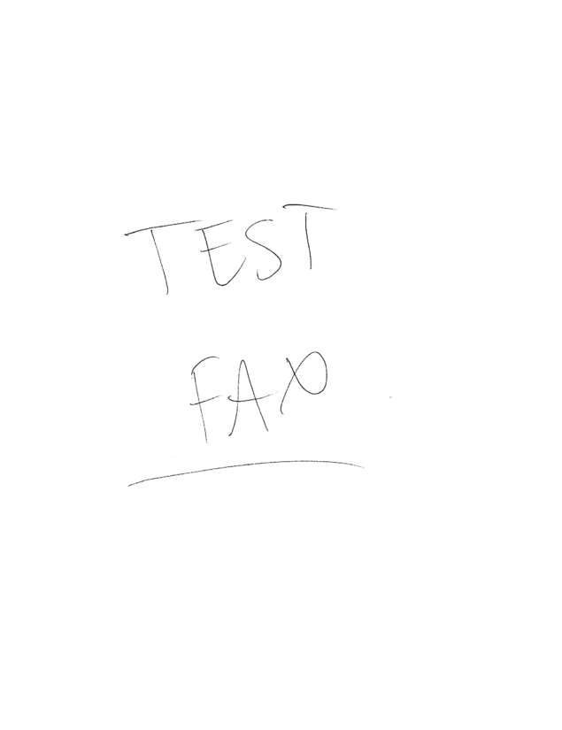 fax page