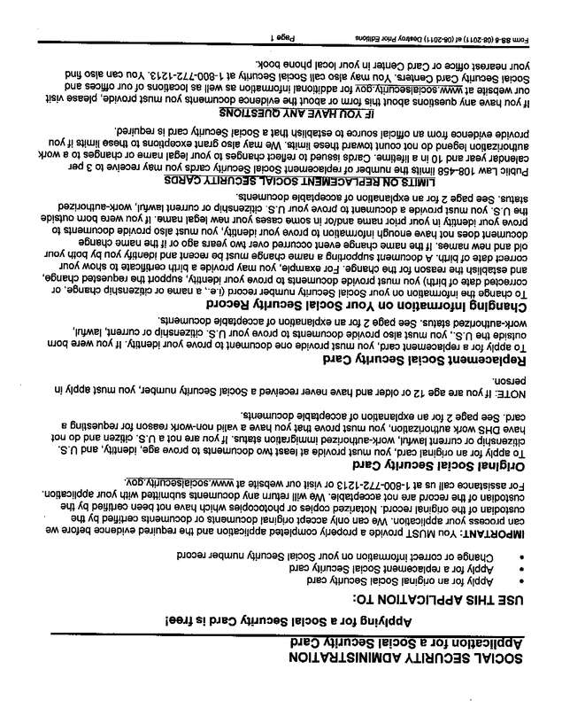 Fax page