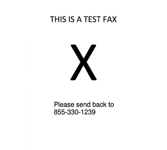 fax page