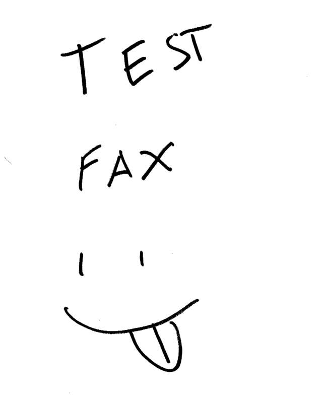 fax page