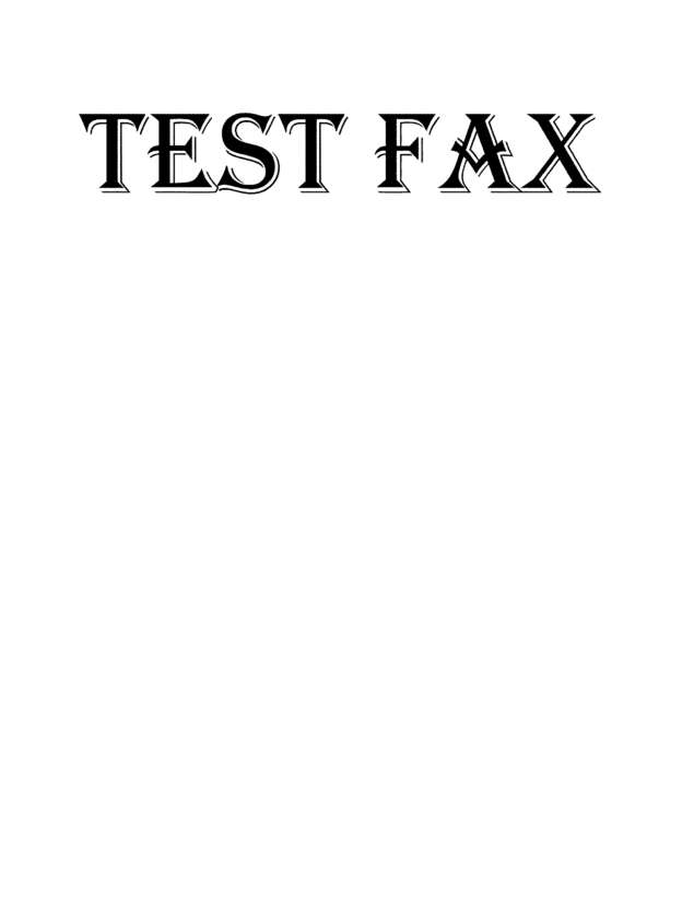 fax page