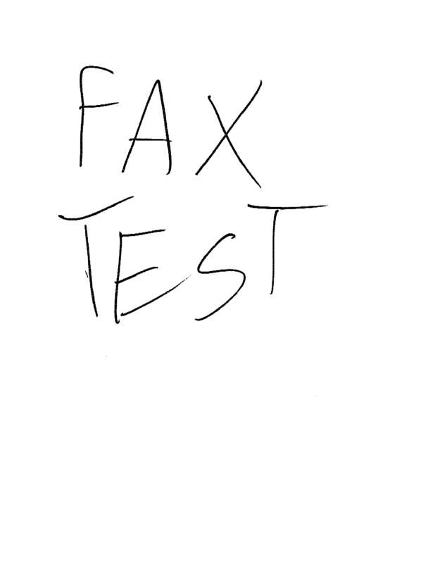 fax page