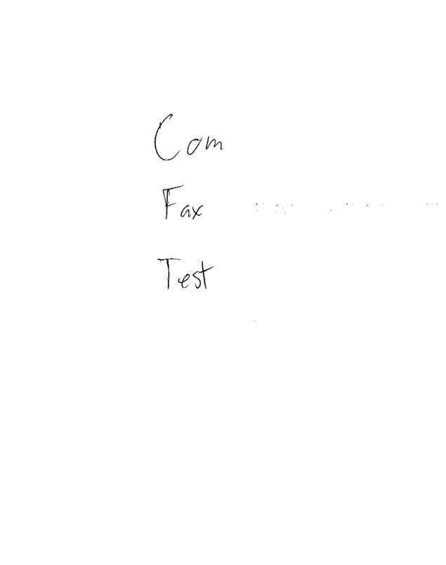 fax page