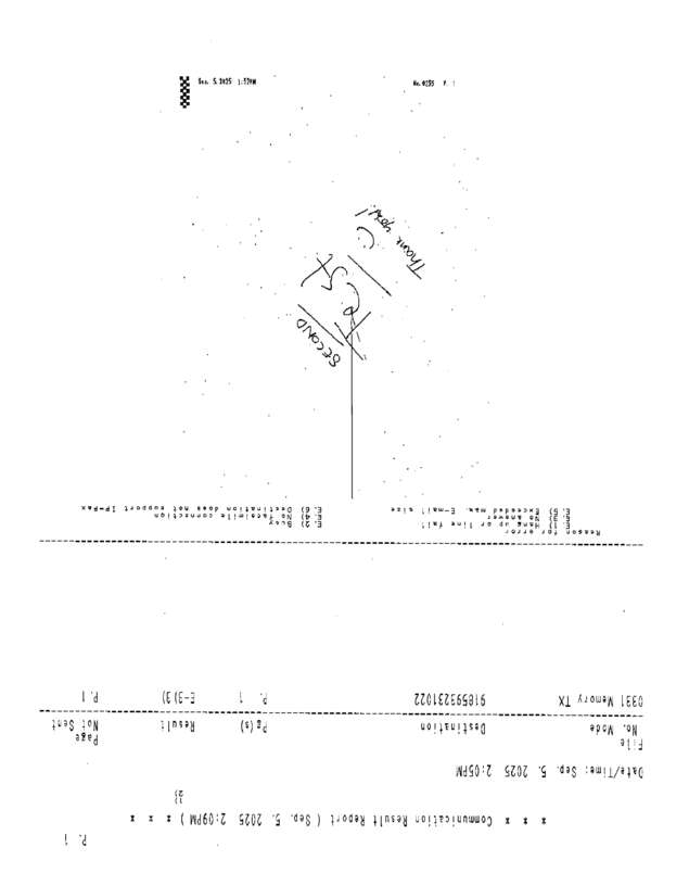 fax page