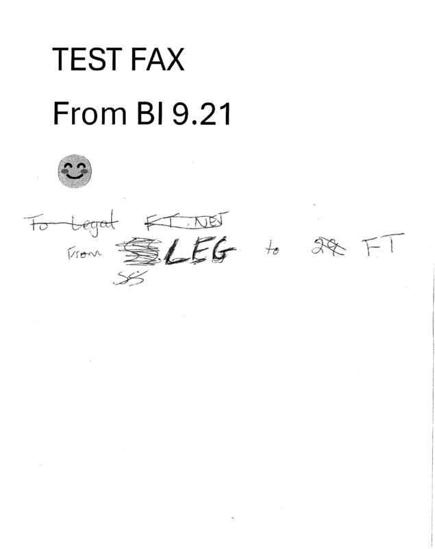 fax page