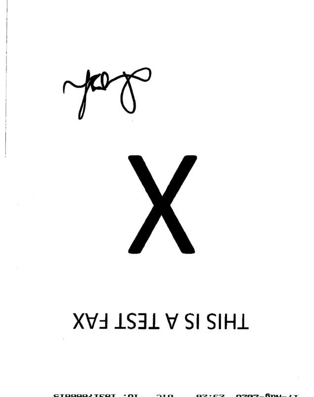 fax page