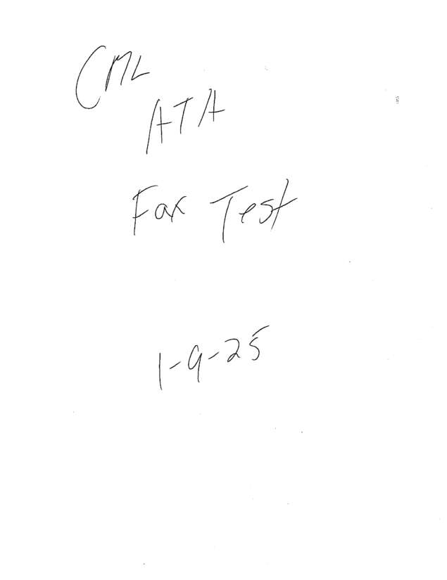 Fax page