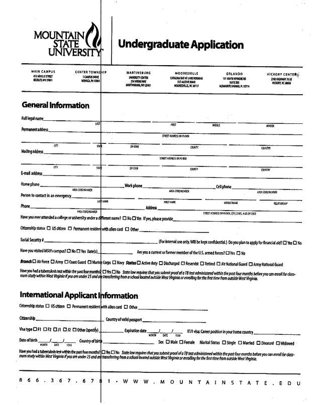 Fax page