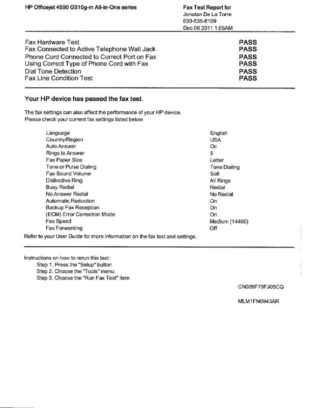 fax page