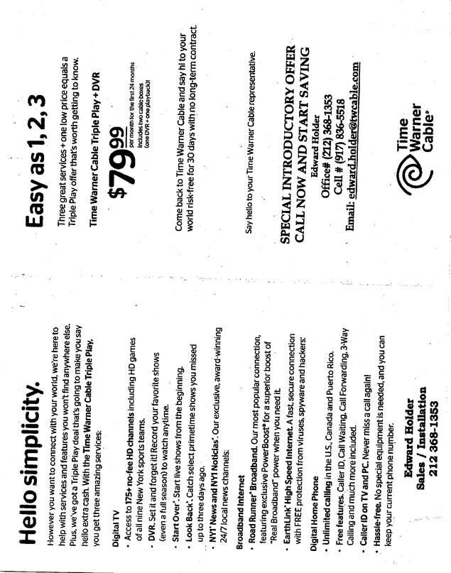 Fax page