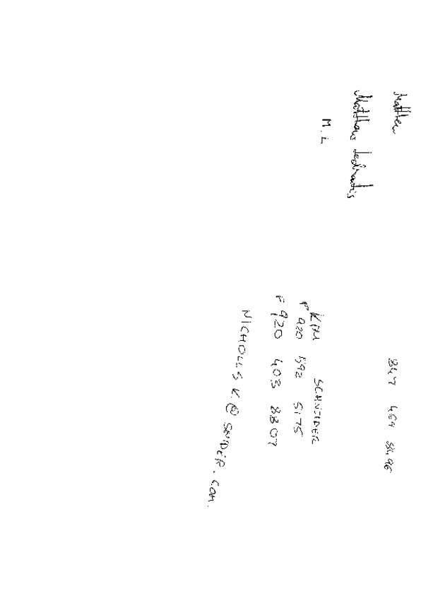Fax page