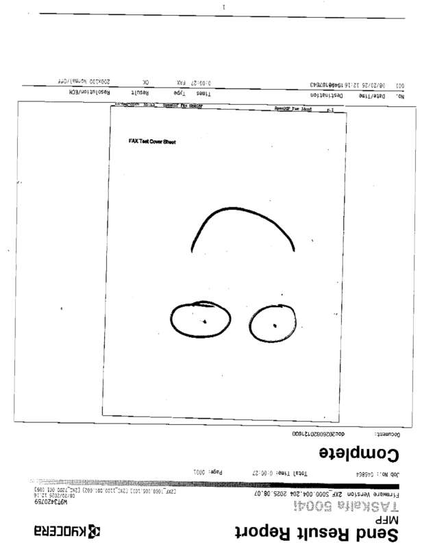 fax page
