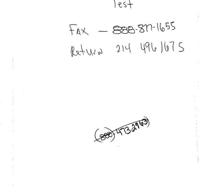 Fax page