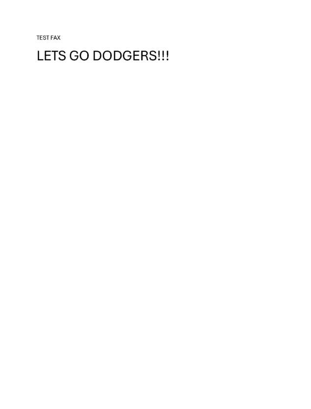 fax page