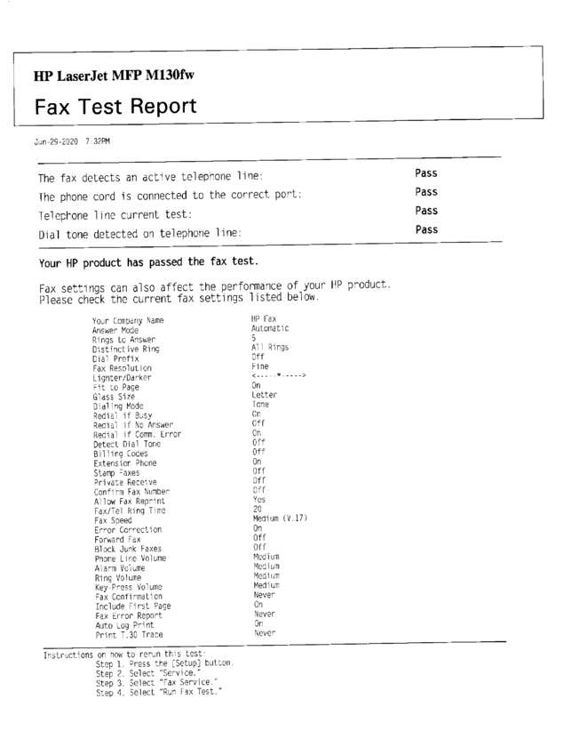 fax page