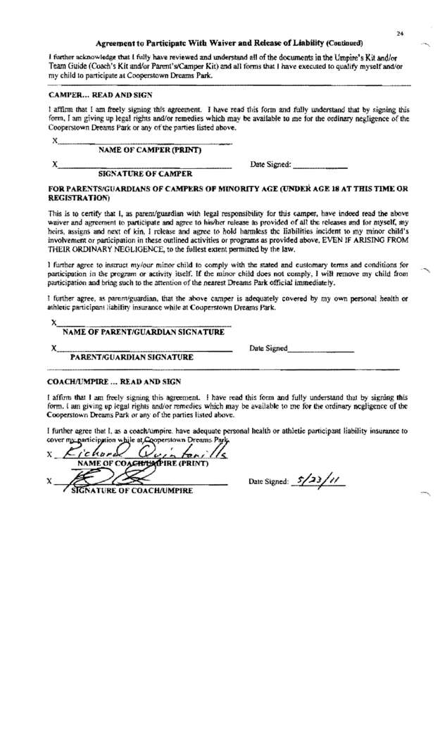 Fax page