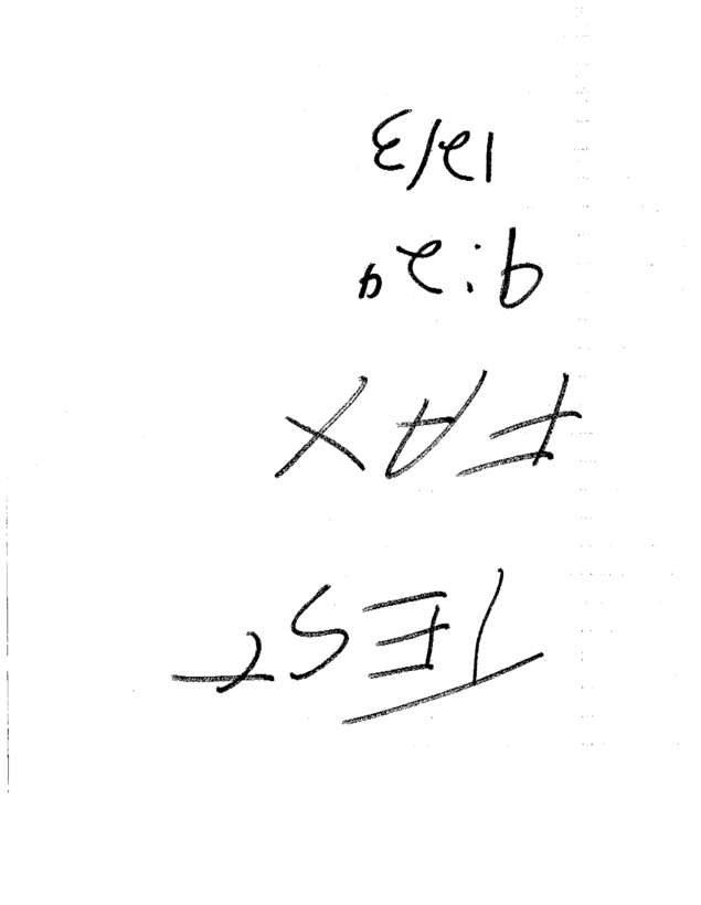 Fax page