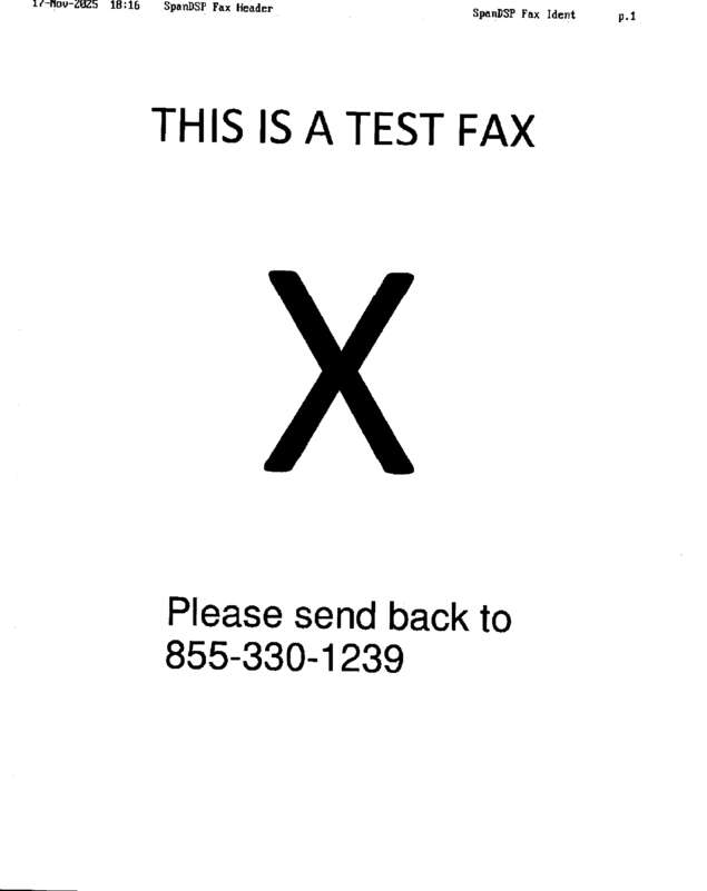 fax page