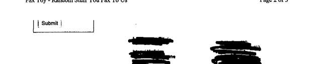 Fax page