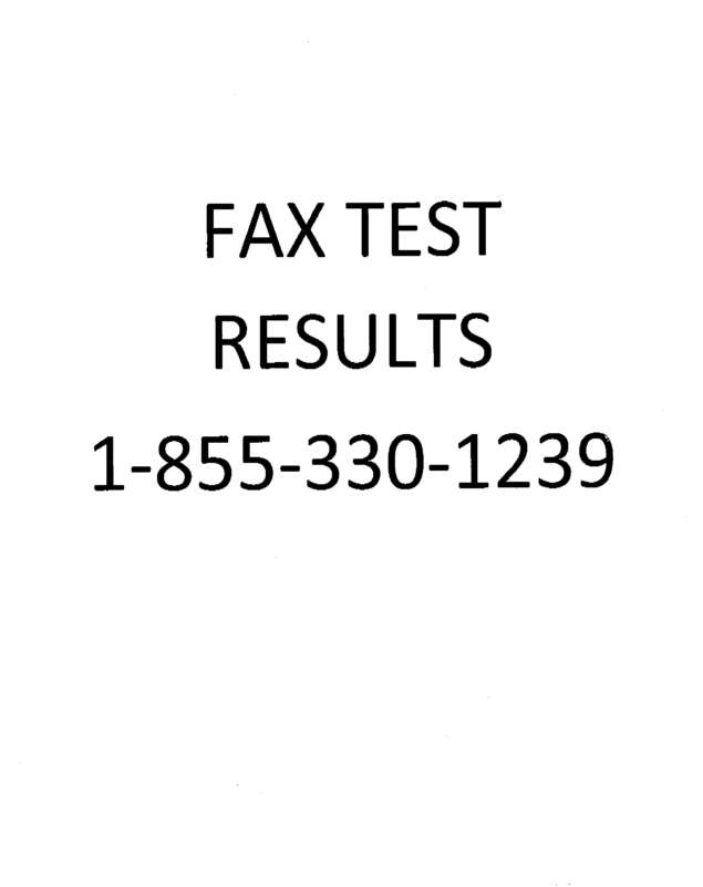 fax page