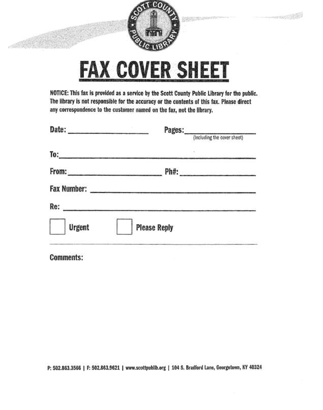 fax page