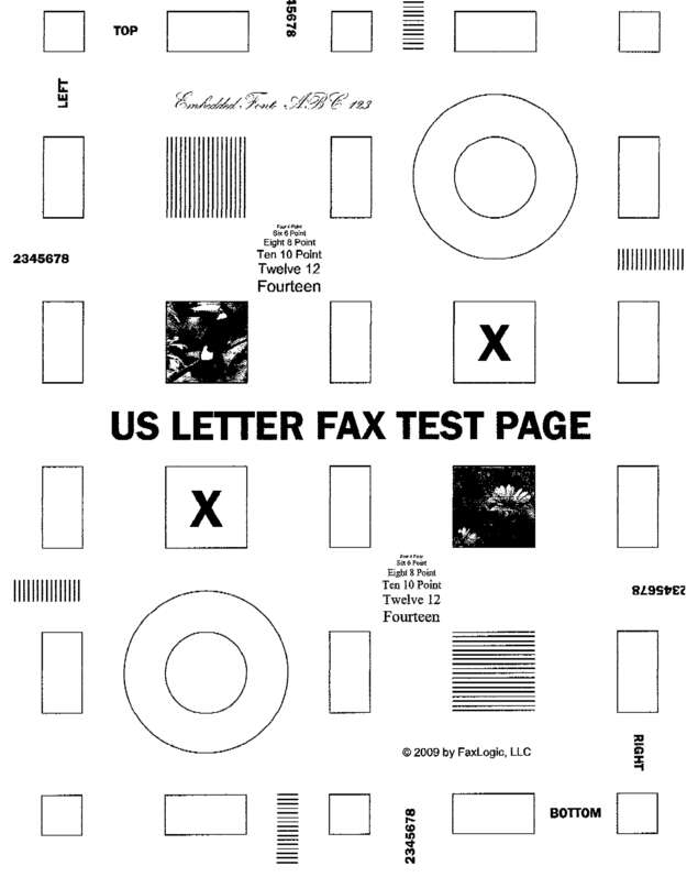Fax page