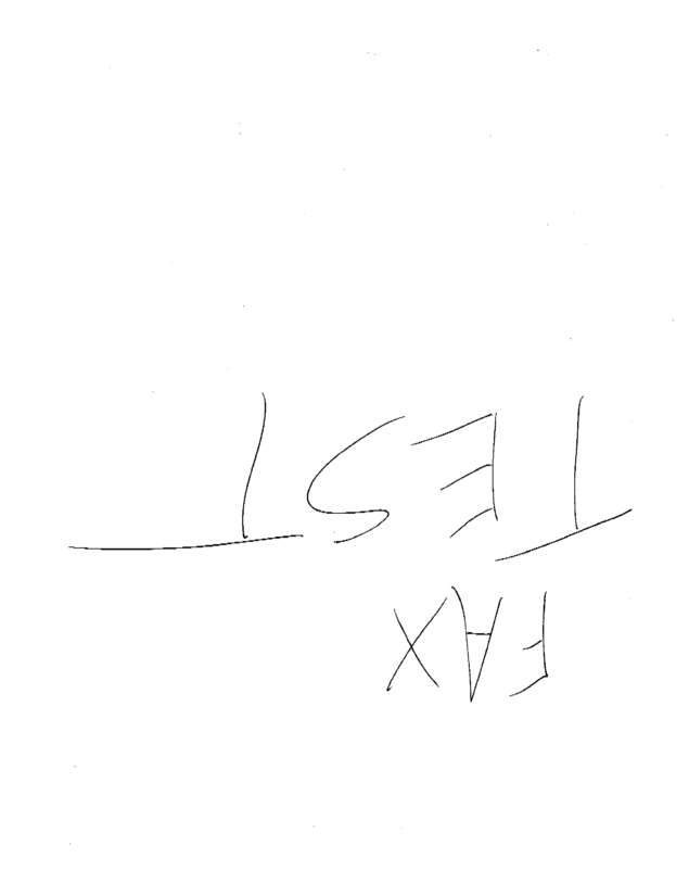 Fax page