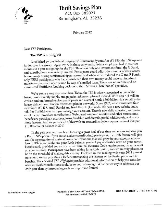 Fax page