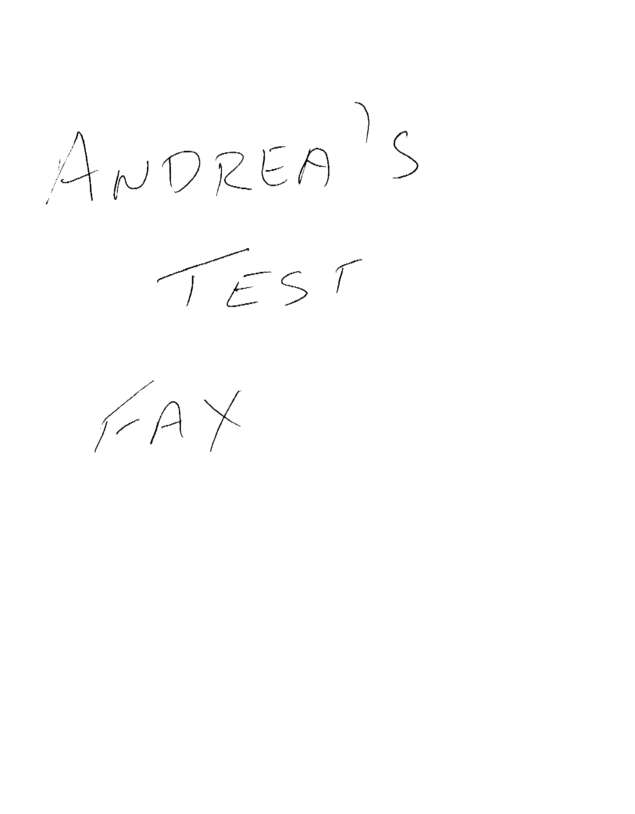 fax page