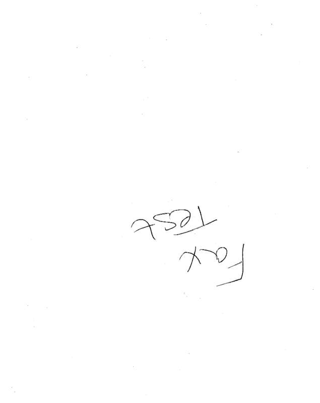 Fax page